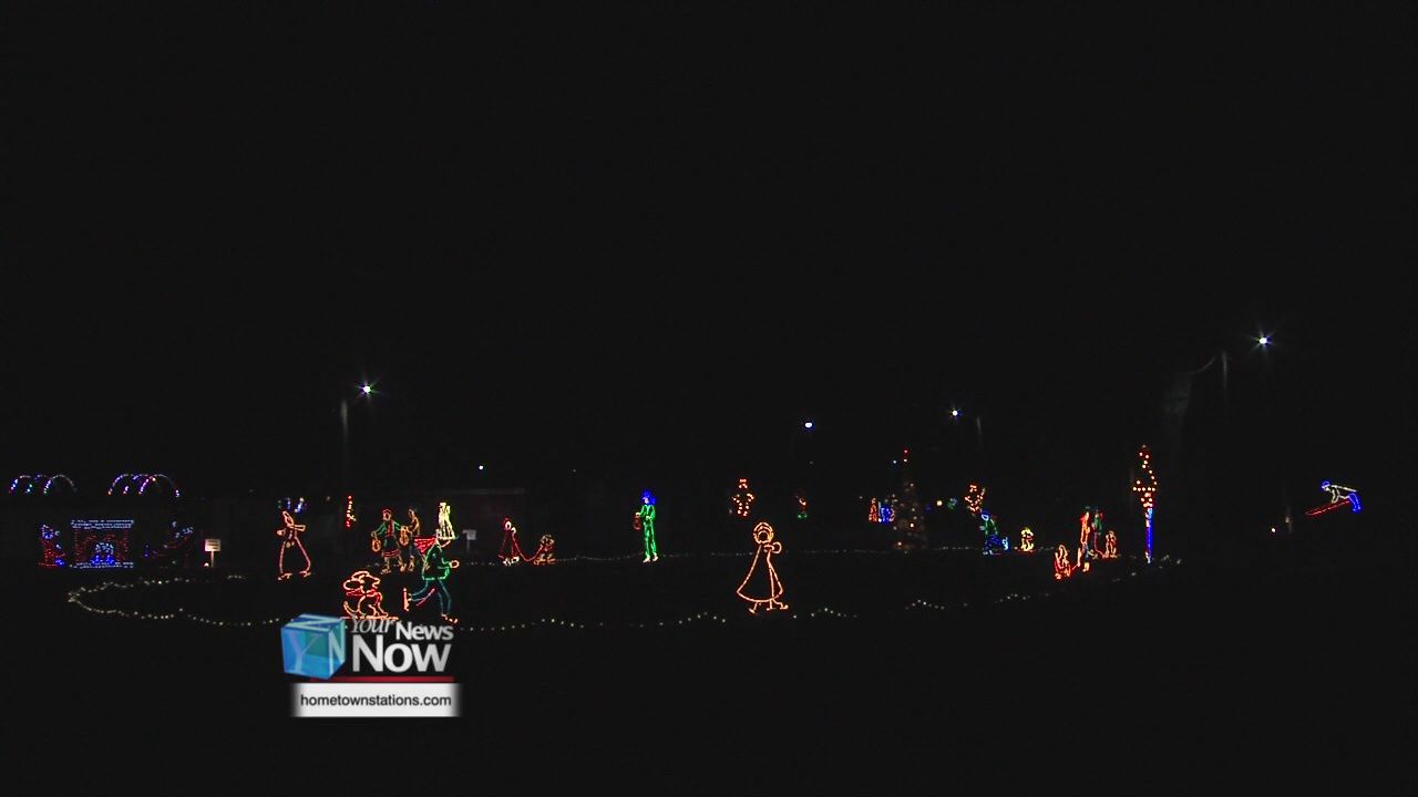 Drive-thru Holiday Light Show in Van Wert